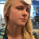 Photographer Rachael Porter models the BrainStation device.